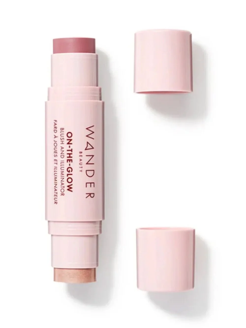 ❣️2/$36 NIB Wander Beauty On-The-Glow Blush and Illuminator Dusk Full Sz $38.00